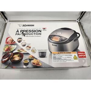 Zojirushi NP-NWC10XB Pressure Induction Heating Rice Cooker Warmer NIB